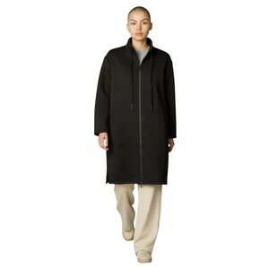 Truth Women's M Tunic Long Sweatshirt Dress High Neck Pockets Casual Lounge Wear